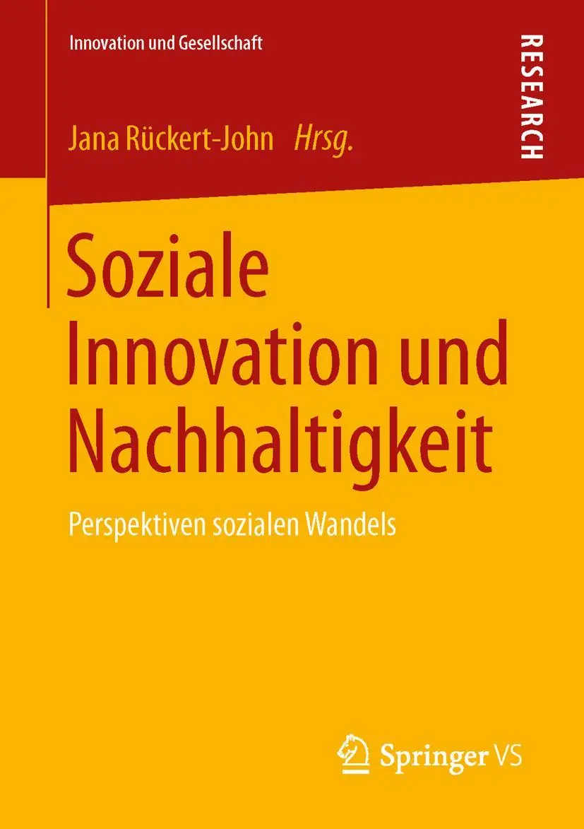 Cover: 9783531181820 | Soziale Innovation und Nachhaltigkeit | Perspektiven sozialen Wandels