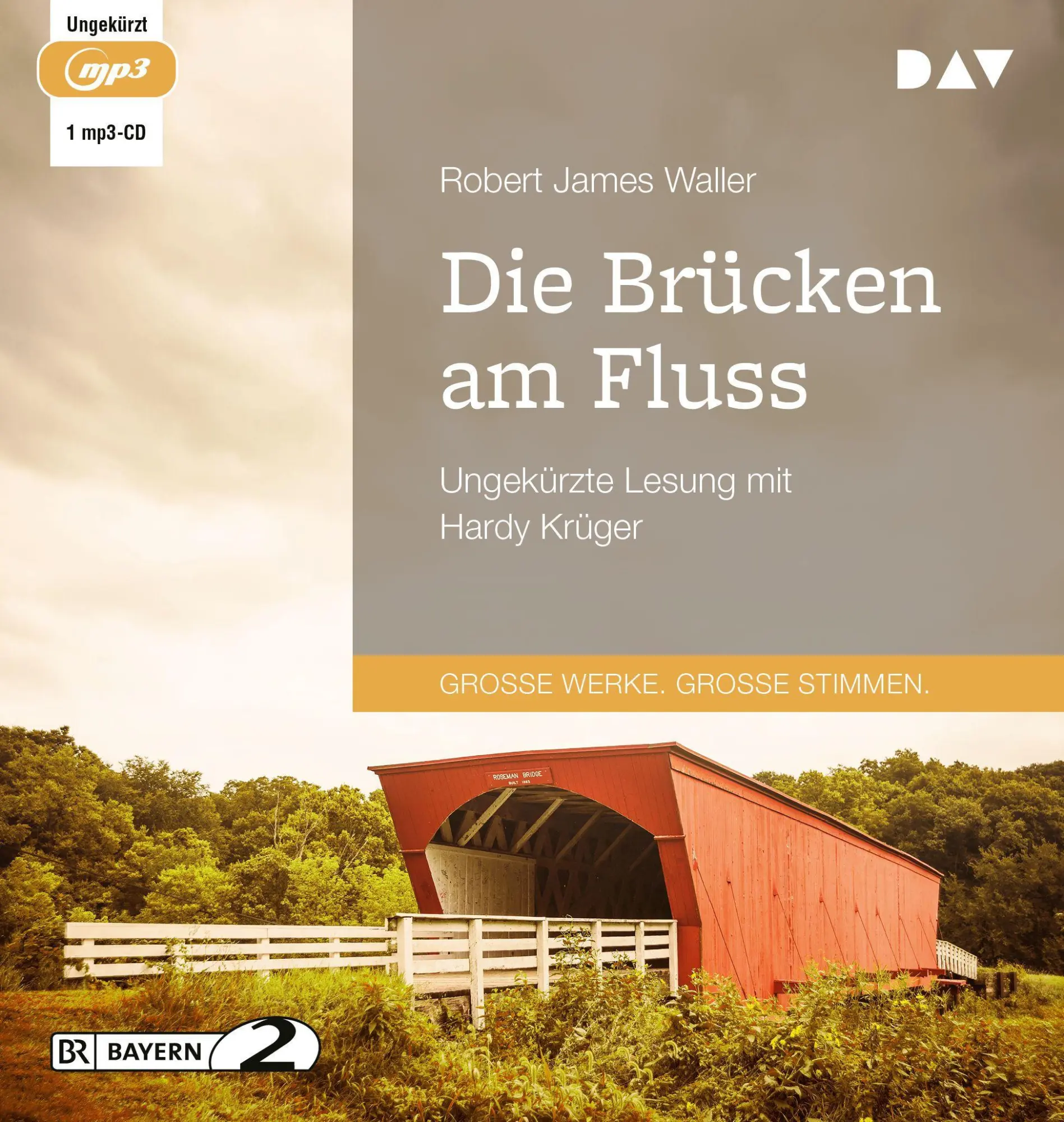 Cover: 9783742431820 | Die Brücken am Fluss | Ungekürzte Lesung mit Hardy Krüger | Waller