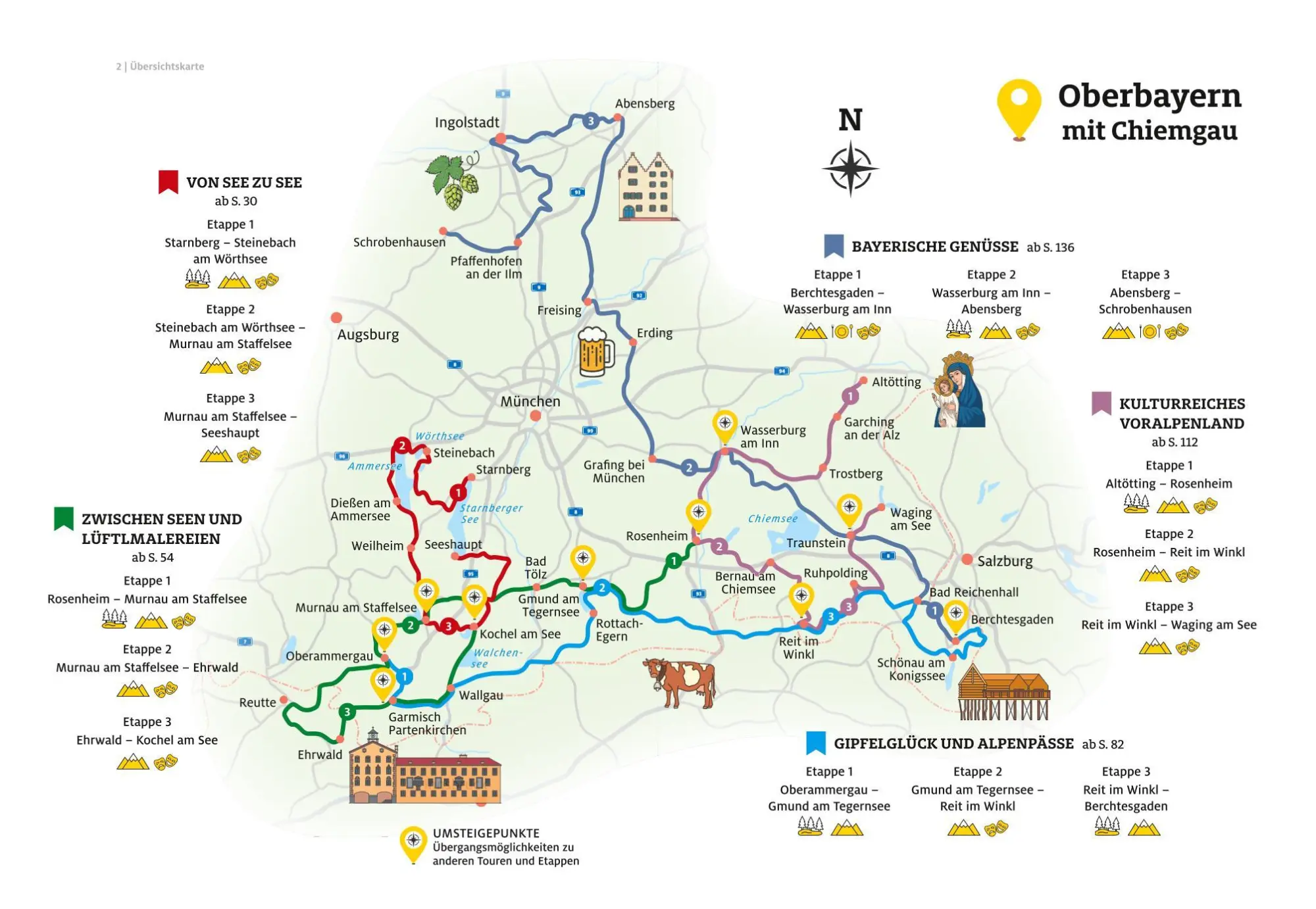 Bild: 9783986451820 | ADAC Roadtrips - Oberbayern mit Chiemgau | Mela Hipp | Taschenbuch