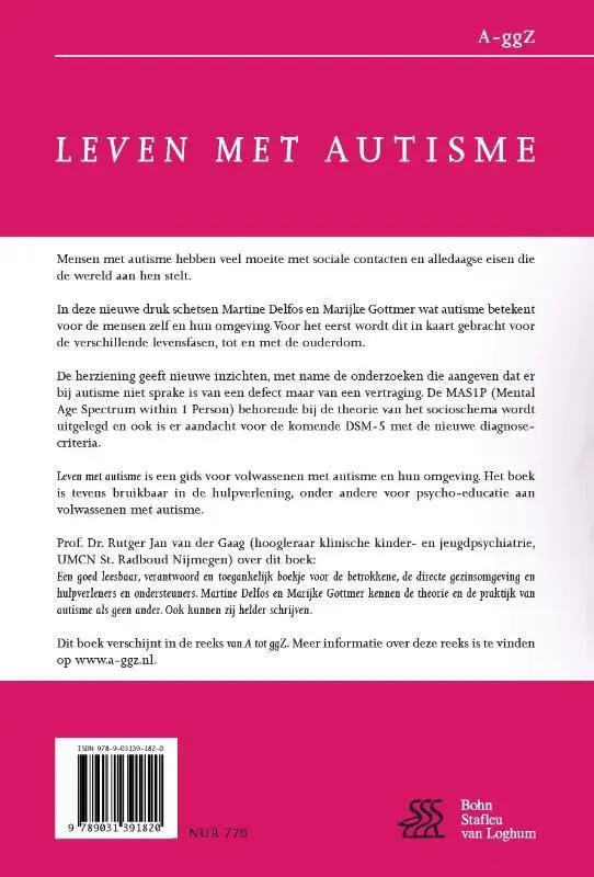 Rückseite: 9789031391820 | Leven Met Autisme | Marijke Gottmer | Taschenbuch | Niederländisch