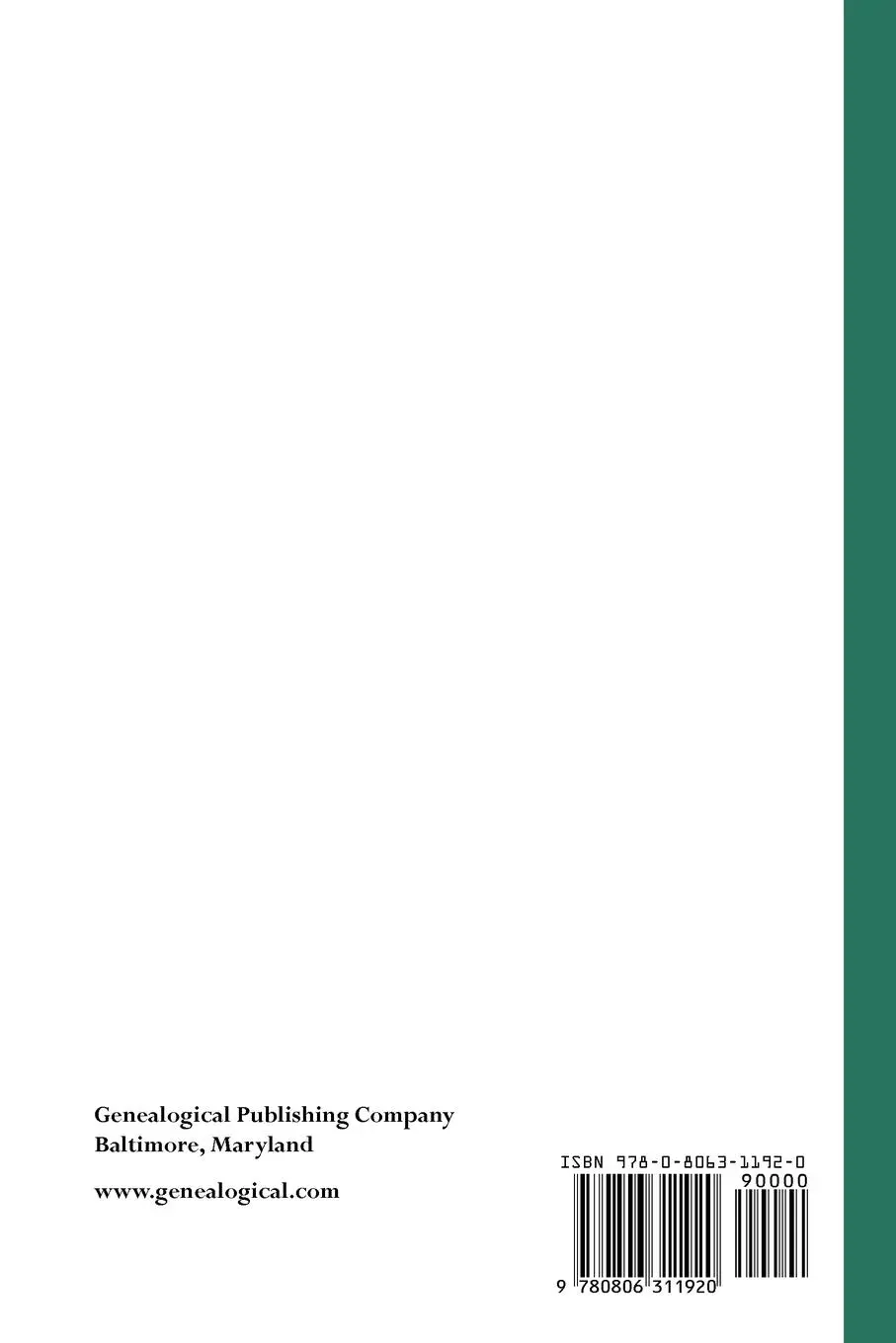 Rückseite: 9780806311920 | Complete Book of Emigrants, 1607-1660 | Peter Wilson Coldham | Buch