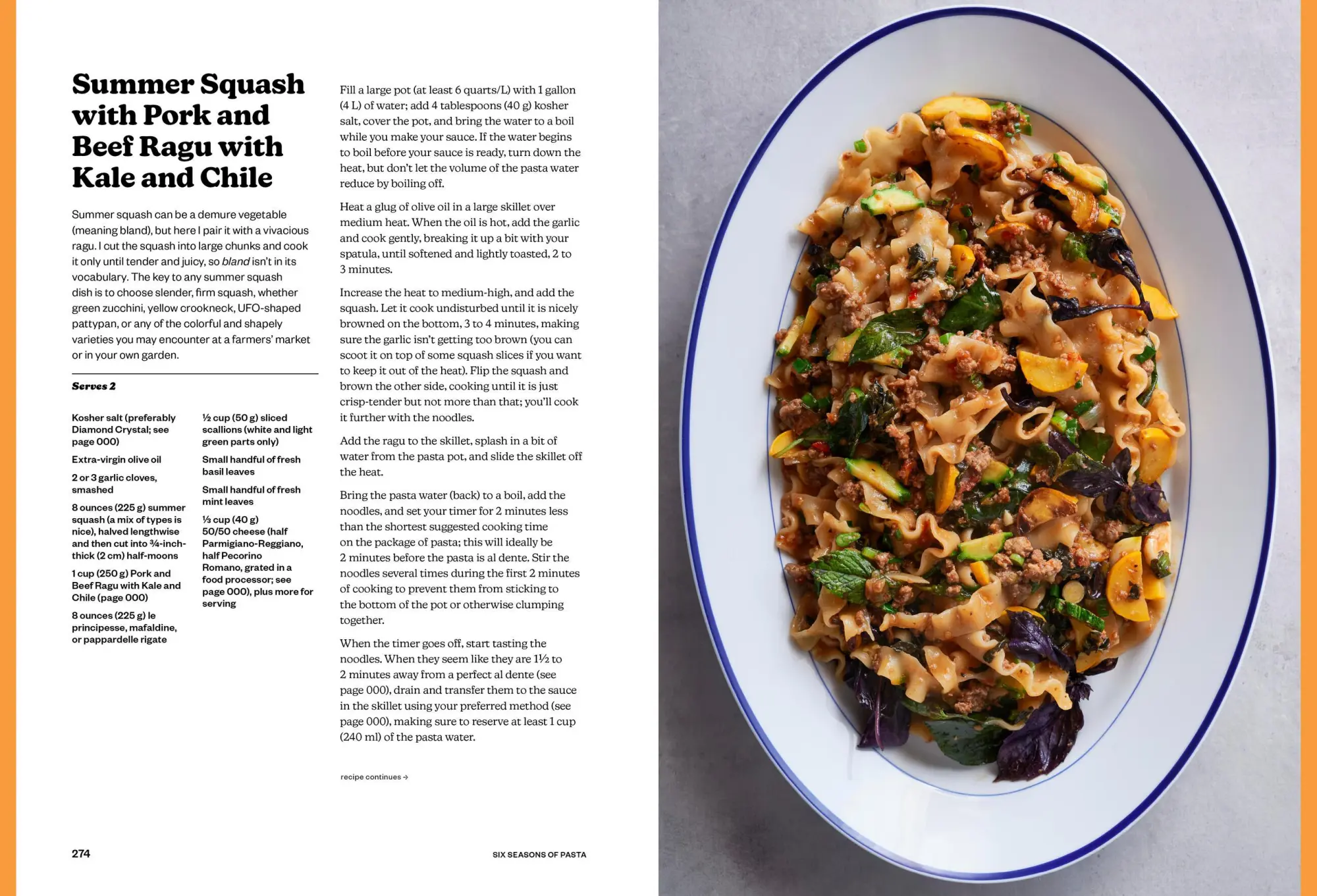 Bild: 9781648291920 | Six Seasons of Pasta | A New Way with Everyone's Favorite Food | Buch