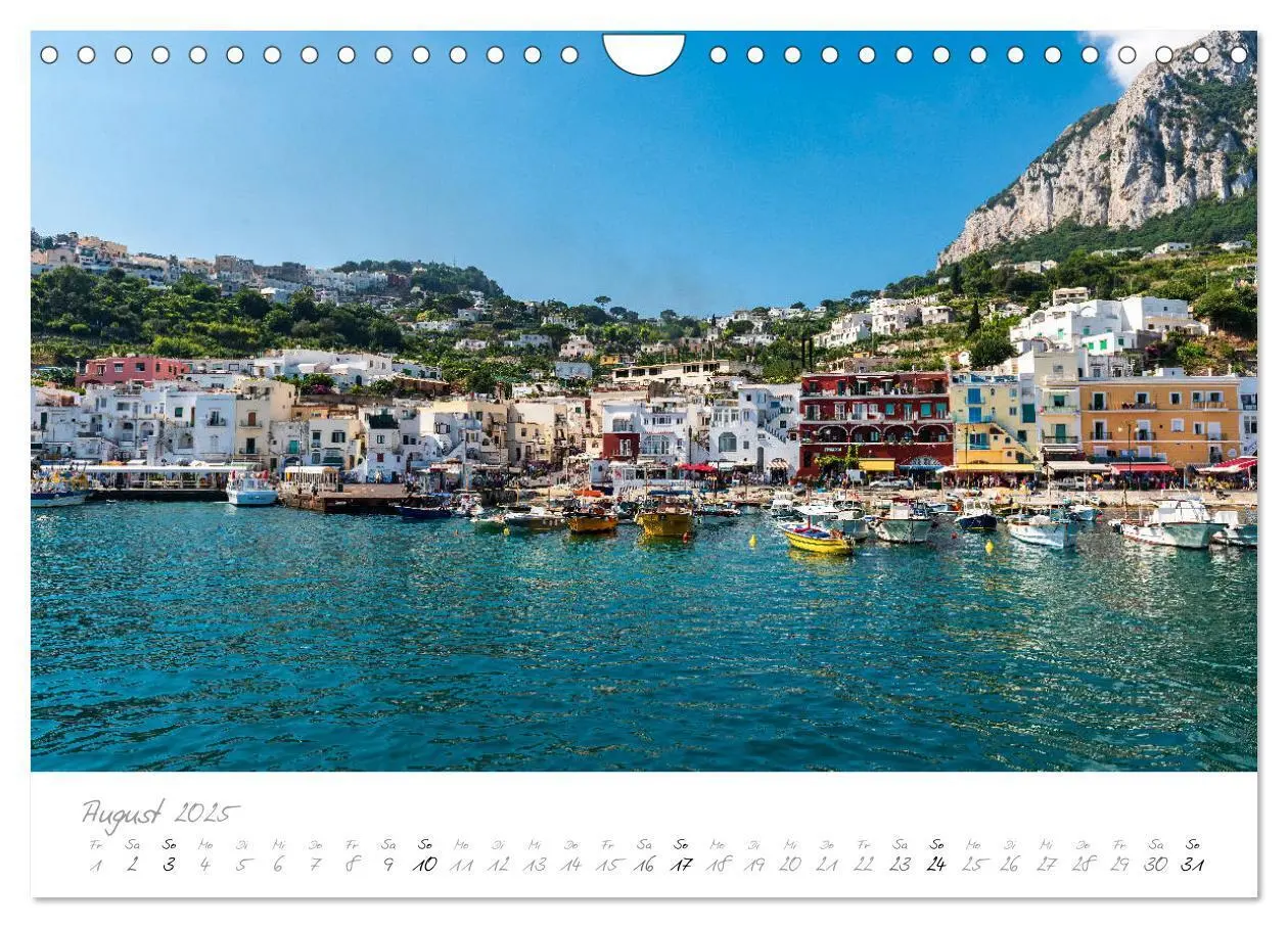 Bild: 9783435211920 | Capri, Insel der Sehnsucht (Wandkalender 2025 DIN A4 quer),...