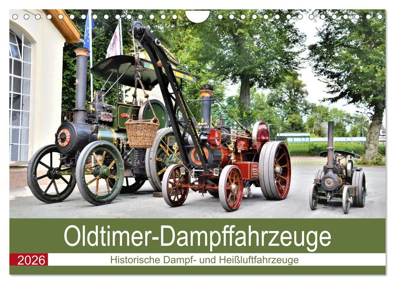 Cover: 9783457851920 | Oldtimer-Dampffahrzeuge. Historische Dampf- und Heißluftfahrzeuge...