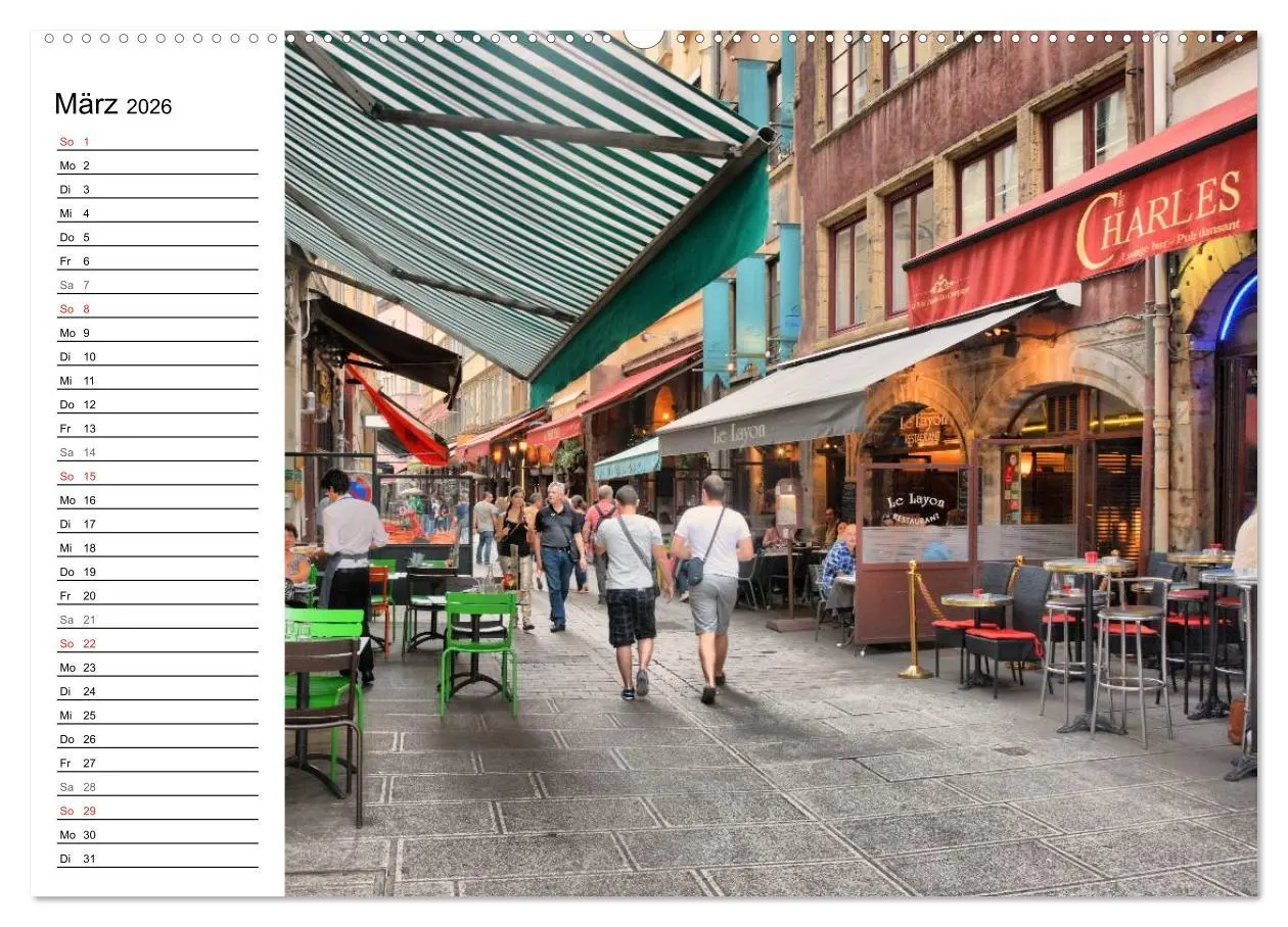 Bild: 9783516011920 | Frankreichs große Städte - Lyon (Wandkalender 2026 DIN A2 quer),...