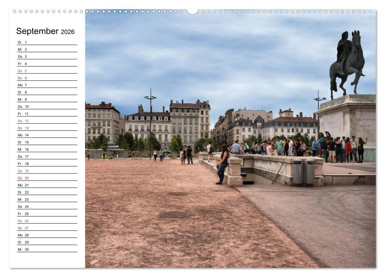Bild: 9783516011920 | Frankreichs große Städte - Lyon (Wandkalender 2026 DIN A2 quer),...