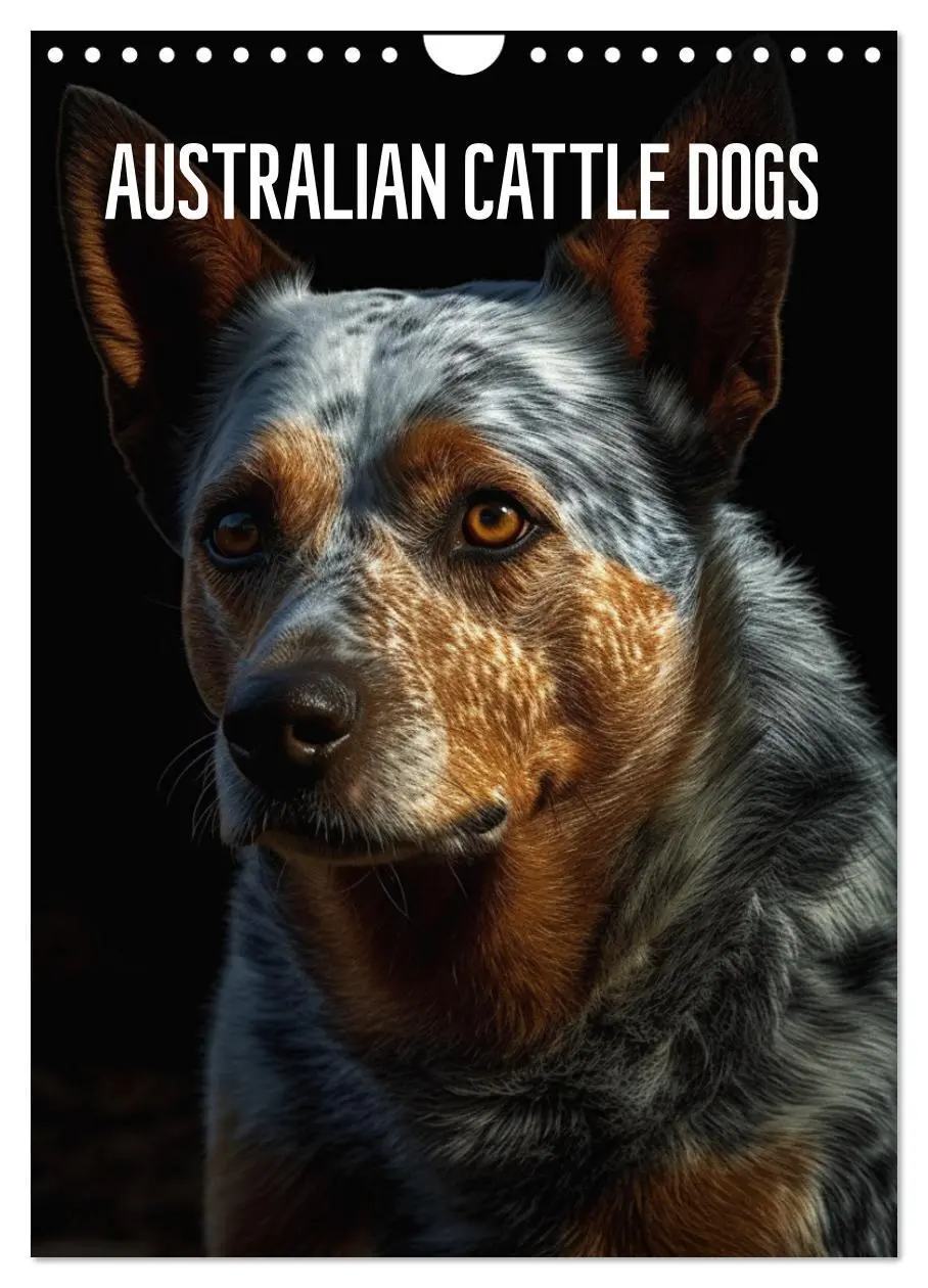 Cover: 9783516321920 | Australian Cattle Dogs (Wandkalender 2026 DIN A4 hoch), CALVENDO...
