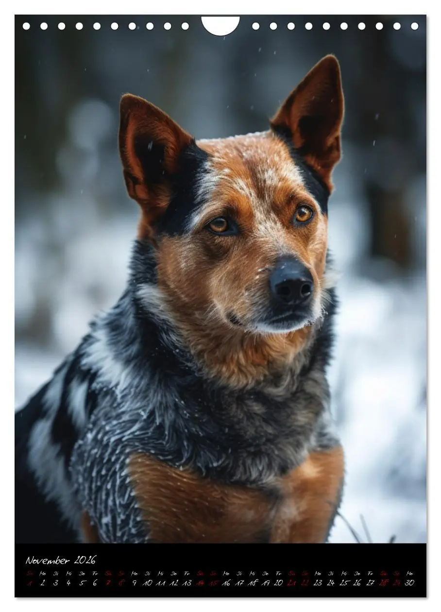 Bild: 9783516321920 | Australian Cattle Dogs (Wandkalender 2026 DIN A4 hoch), CALVENDO...