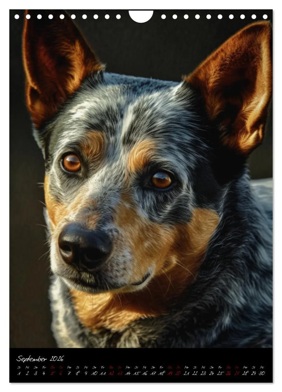 Bild: 9783516321920 | Australian Cattle Dogs (Wandkalender 2026 DIN A4 hoch), CALVENDO...