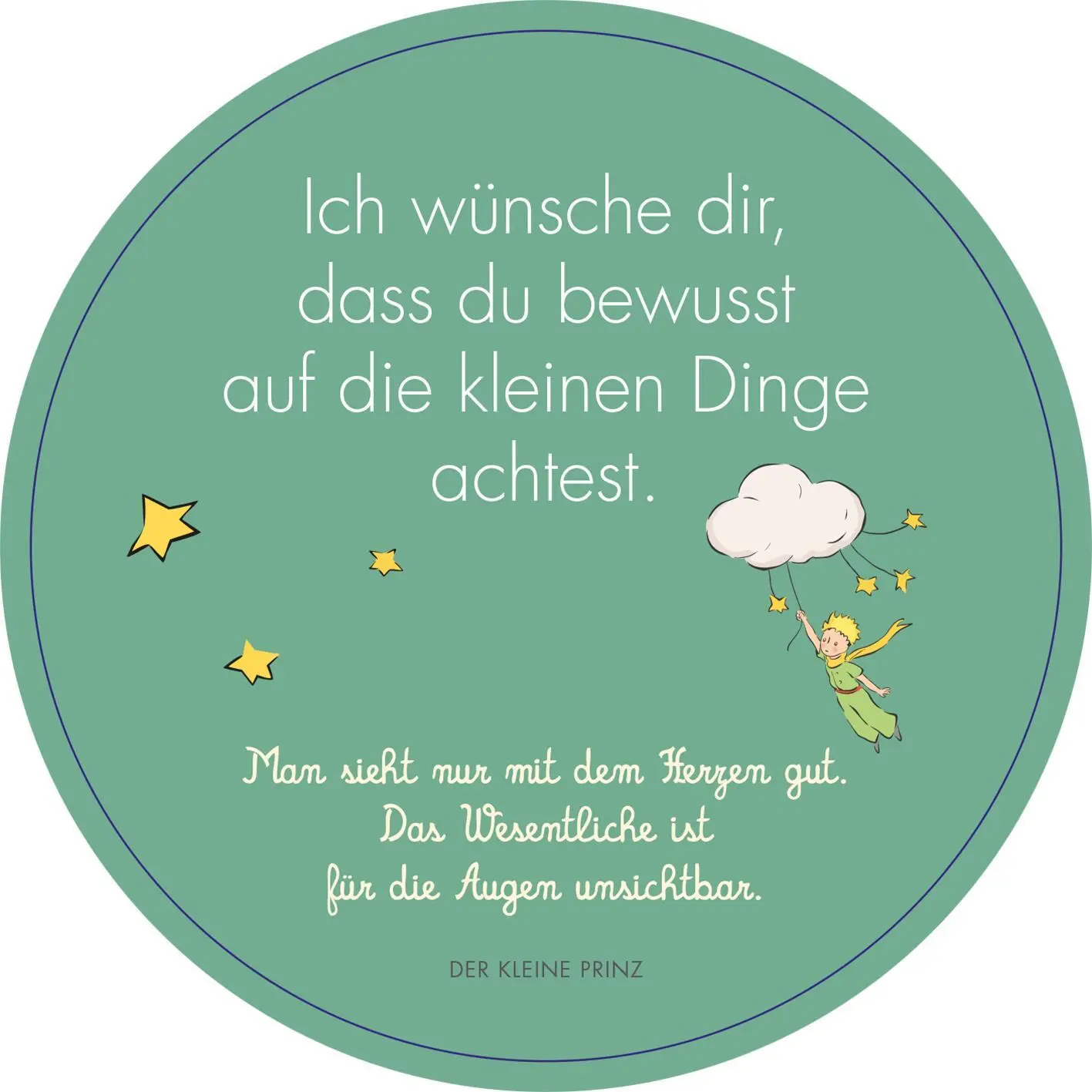 Bild: 9783845861920 | Adventskalender in der Dose. Der Kleine Prinz. 24 liebe Wünsche im...