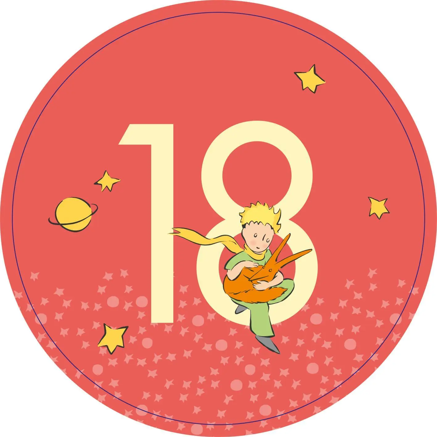 Bild: 9783845861920 | Adventskalender in der Dose. Der Kleine Prinz. 24 liebe Wünsche im...
