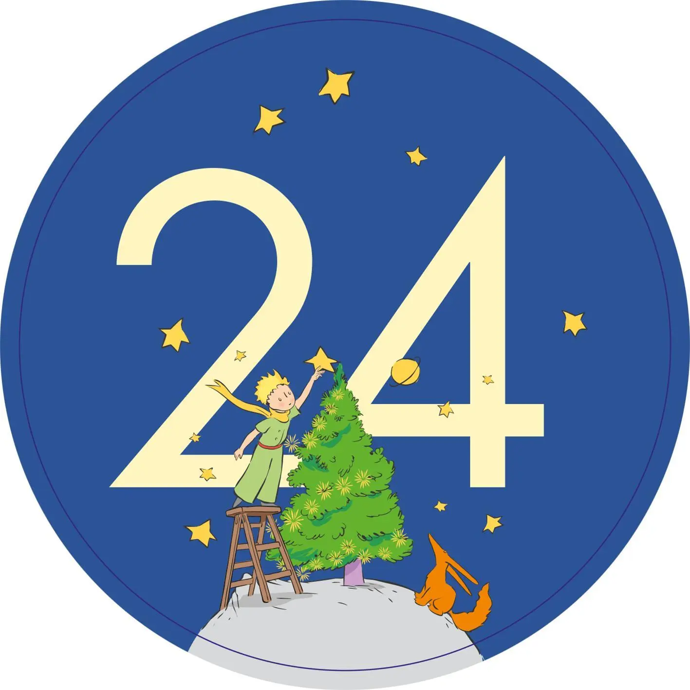 Bild: 9783845861920 | Adventskalender in der Dose. Der Kleine Prinz. 24 liebe Wünsche im...