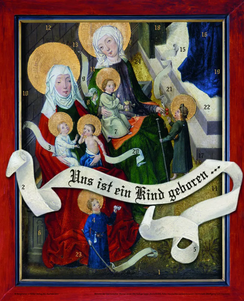 Cover: 9783889971920 | Uns ist ein Kind geboren, m. Begleitheft | Michael Tillmann | Kalender