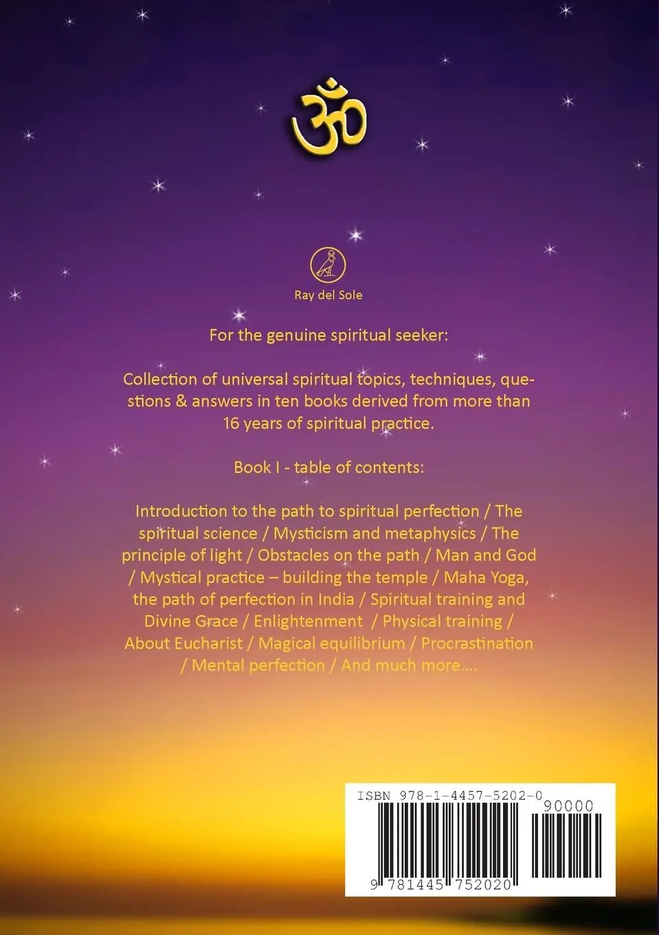 Rückseite: 9781445752020 | Light on the path to spiritual perfection - Book I | Ray Del Sole