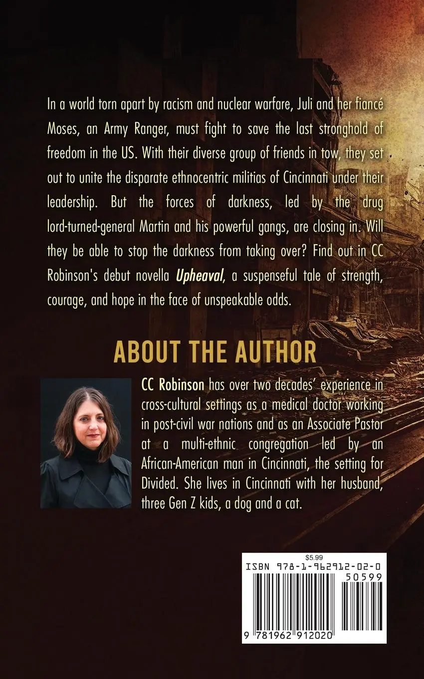 Rückseite: 9781962912020 | Upheaval | A Post-Apocalyptic Prequel Novella | Cc Robinson | Buch