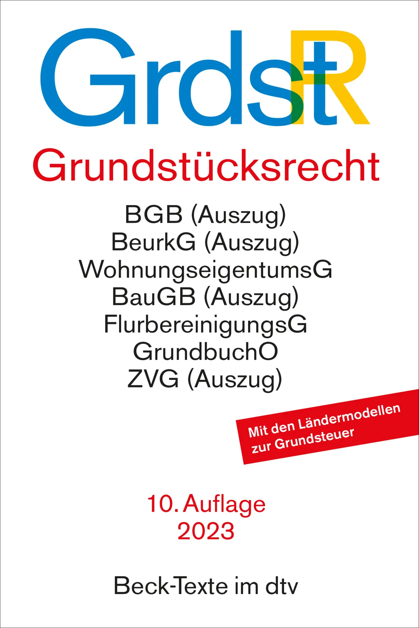 Cover: 9783423532020 | Grundstücksrecht | Taschenbuch | dtv-Taschenbücher Beck Texte | 754 S.