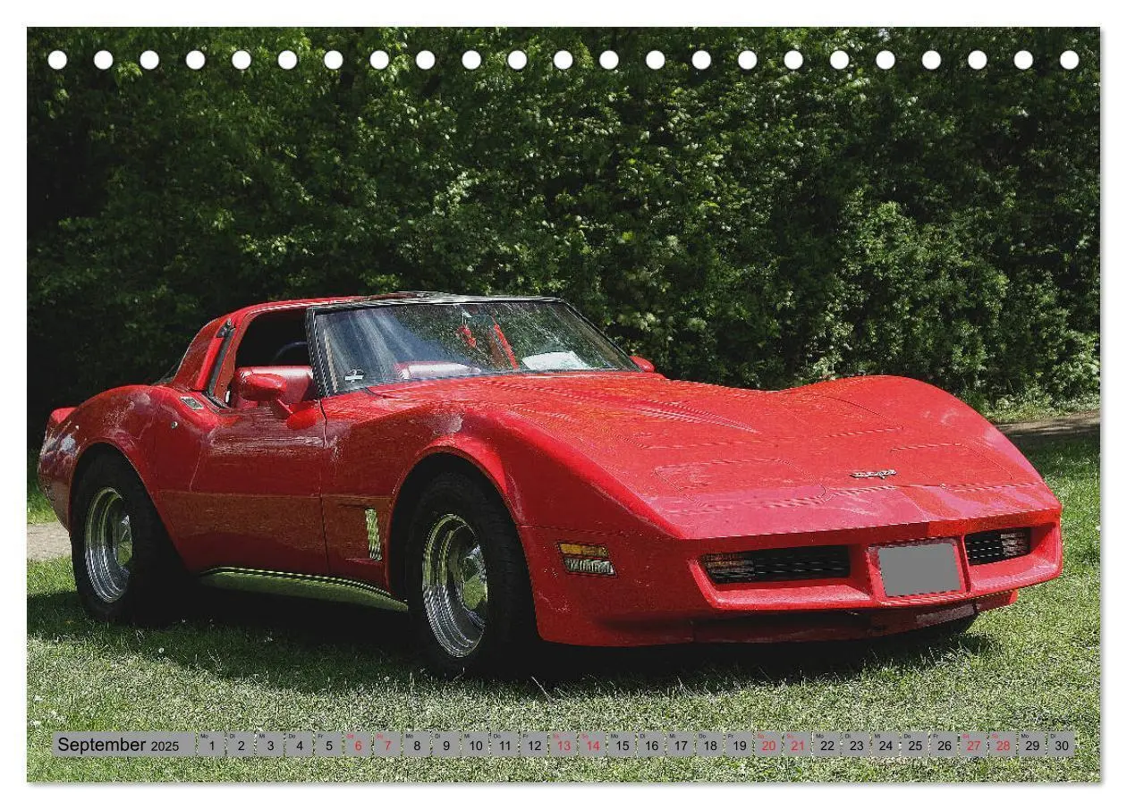 Bild: 9783435582020 | Oben ohne Oldtimer (Tischkalender 2025 DIN A5 quer), CALVENDO...