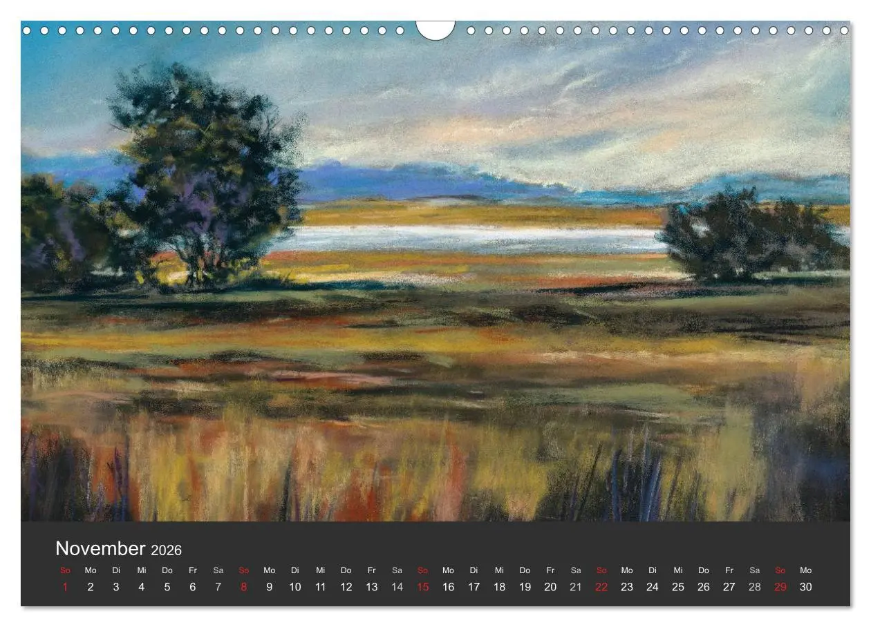 Bild: 9783516072020 | Landschaftspastelle (Wandkalender 2026 DIN A3 quer), CALVENDO...