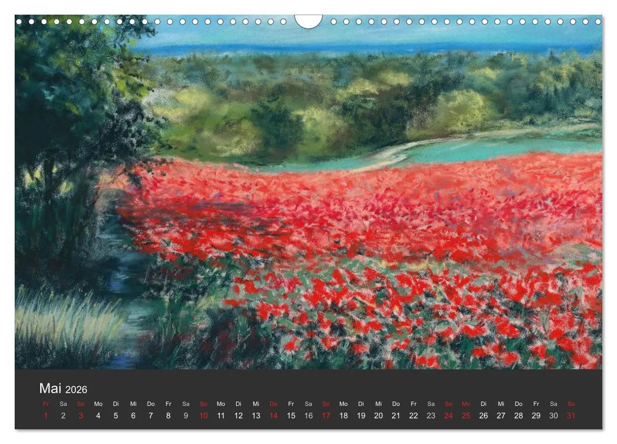 Bild: 9783516072020 | Landschaftspastelle (Wandkalender 2026 DIN A3 quer), CALVENDO...