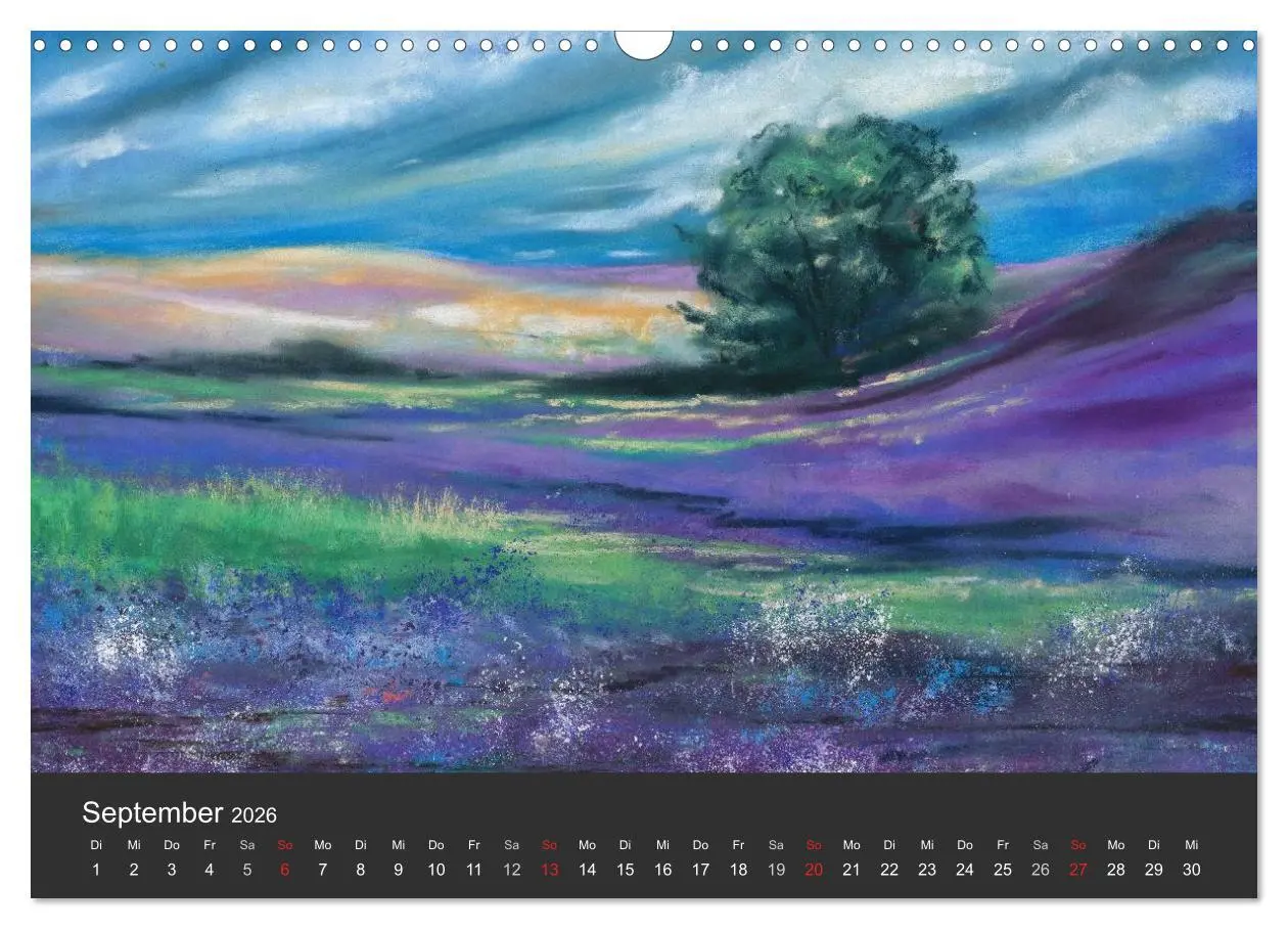 Bild: 9783516072020 | Landschaftspastelle (Wandkalender 2026 DIN A3 quer), CALVENDO...