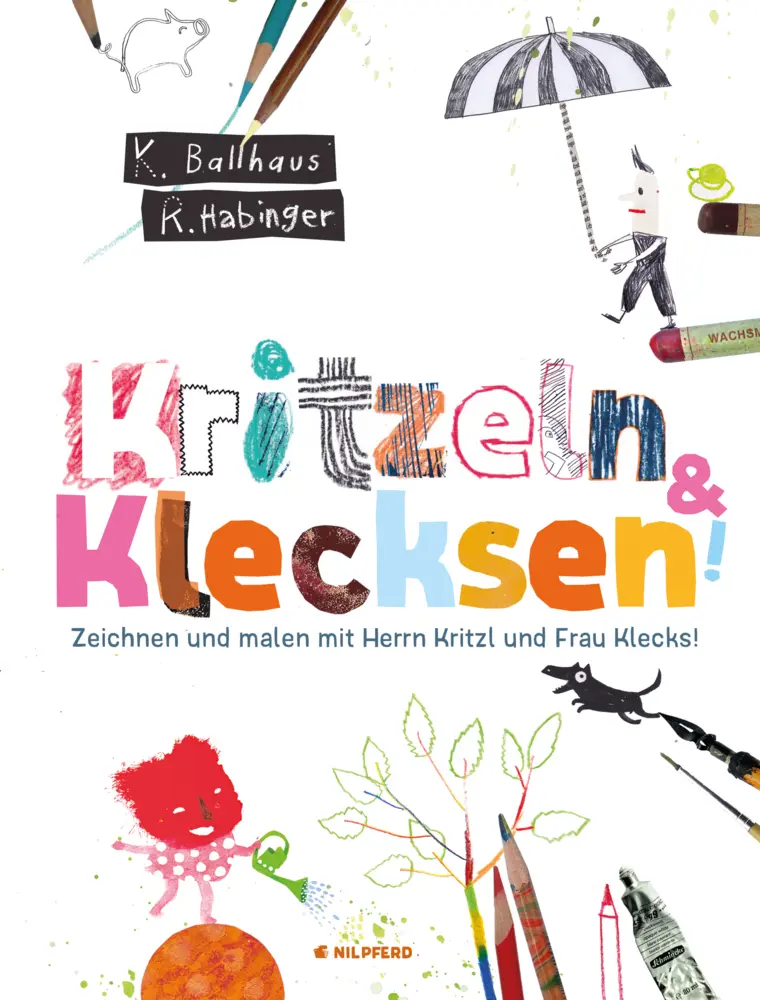Cover: 9783707452020 | Kritzeln &amp; Klecksen | Verena Ballhaus (u. a.) | Taschenbuch | 64 S.