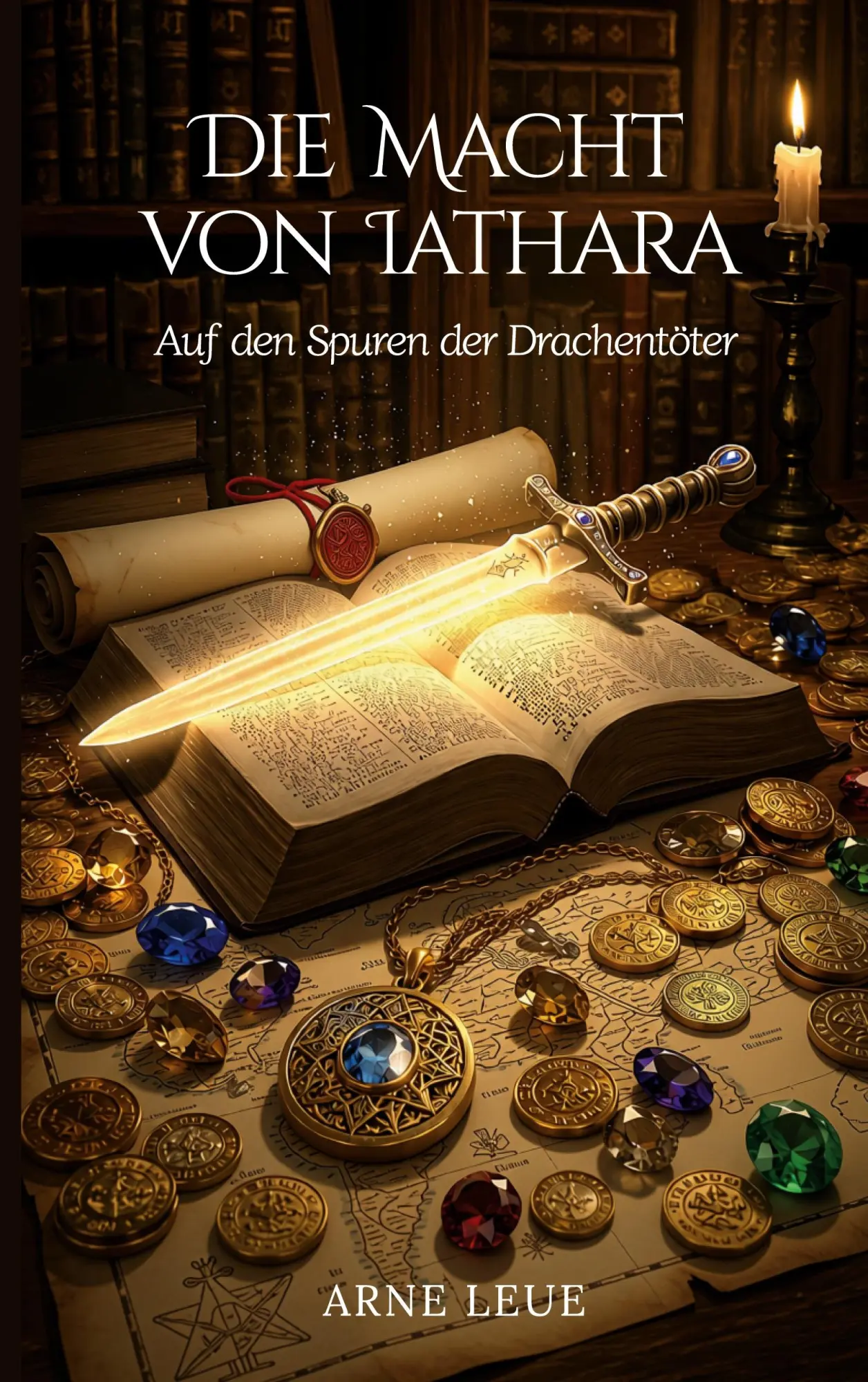 Cover: 9783913132020 | Die Macht von Iathara | Auf den Spuren der Drachentöter | Arne Leue