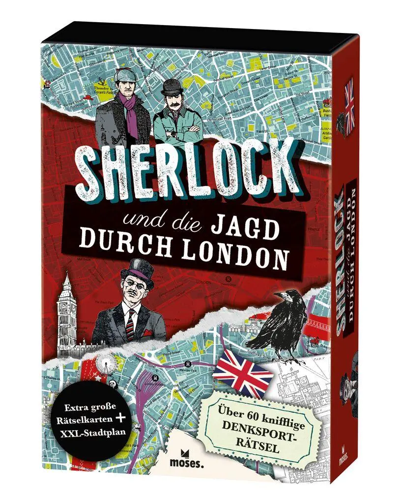 Cover: 9783964552020 | Sherlock und die Jagd durch London | Elke Vogel | Taschenbuch | 33 S.