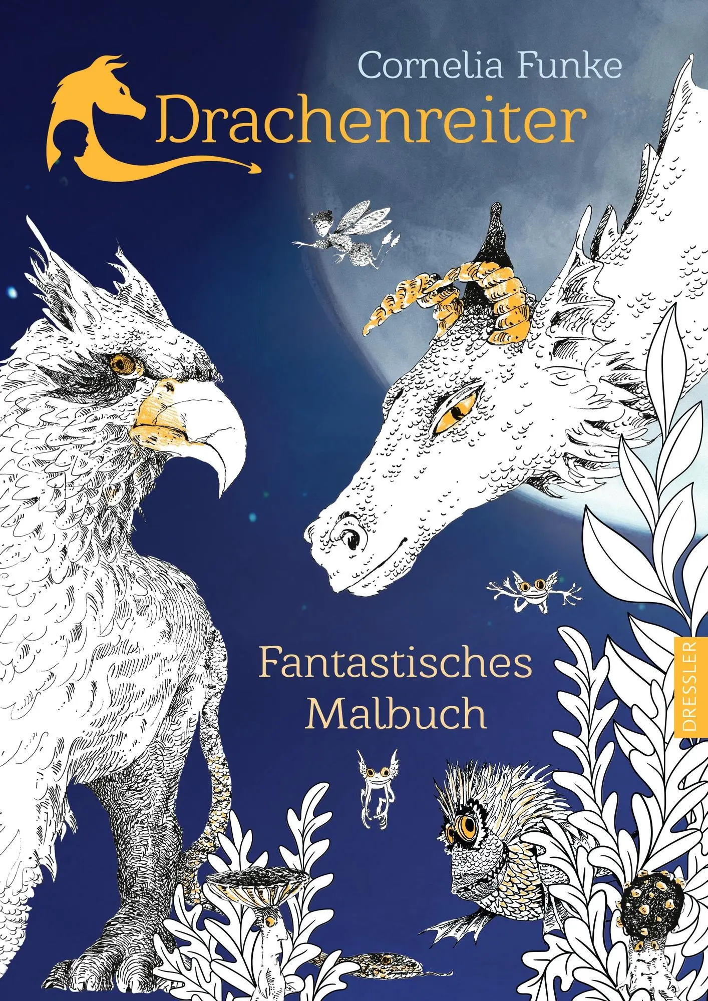 Cover: 4260160882120 | Drachenreiter. Fantastisches Malbuch | Cornelia Funke | Taschenbuch