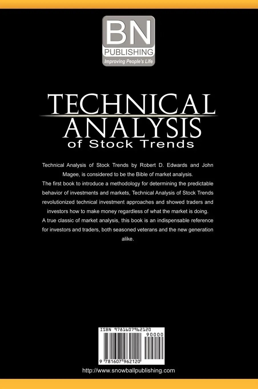 Rückseite: 9781607962120 | Technical Analysis of Stock Trends by Robert D. Edwards and John Magee