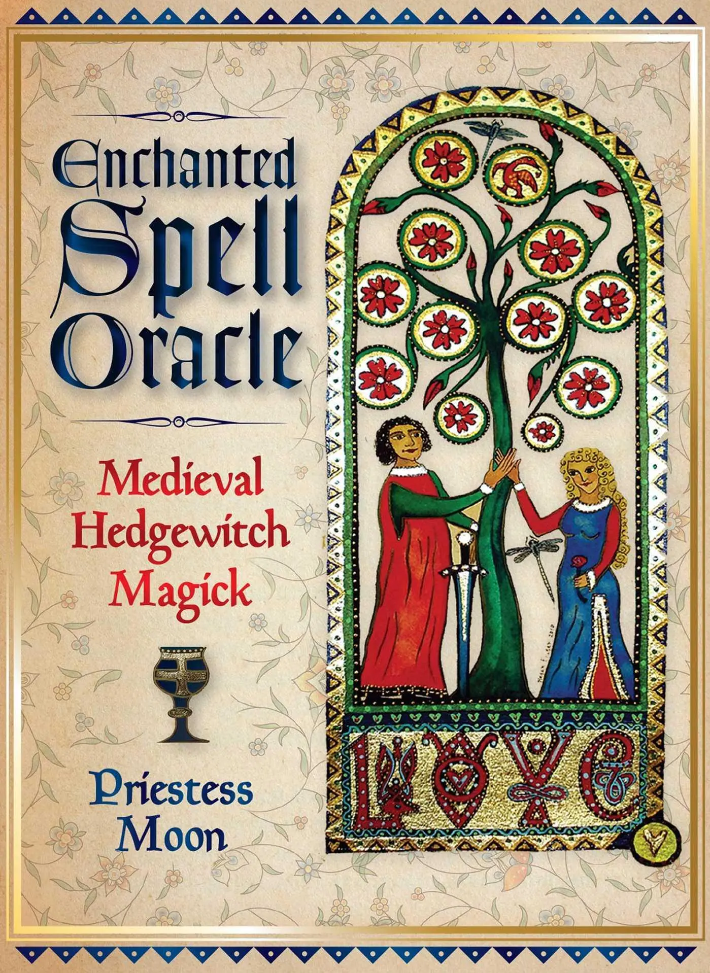 Cover: 9781925682120 | Enchanted Spell Oracle | Medieval Hedgewitch Magick | Priestess Moon