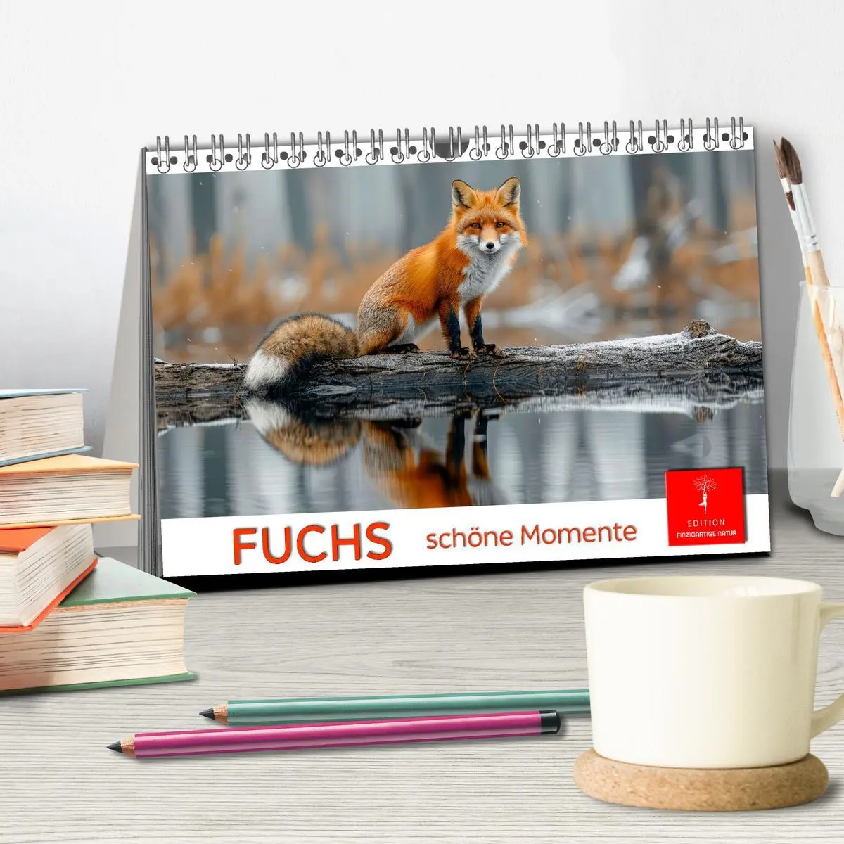 Bild: 9783457422120 | Fuchs - schöne Momente (Tischkalender 2026 DIN A5 quer), CALVENDO...