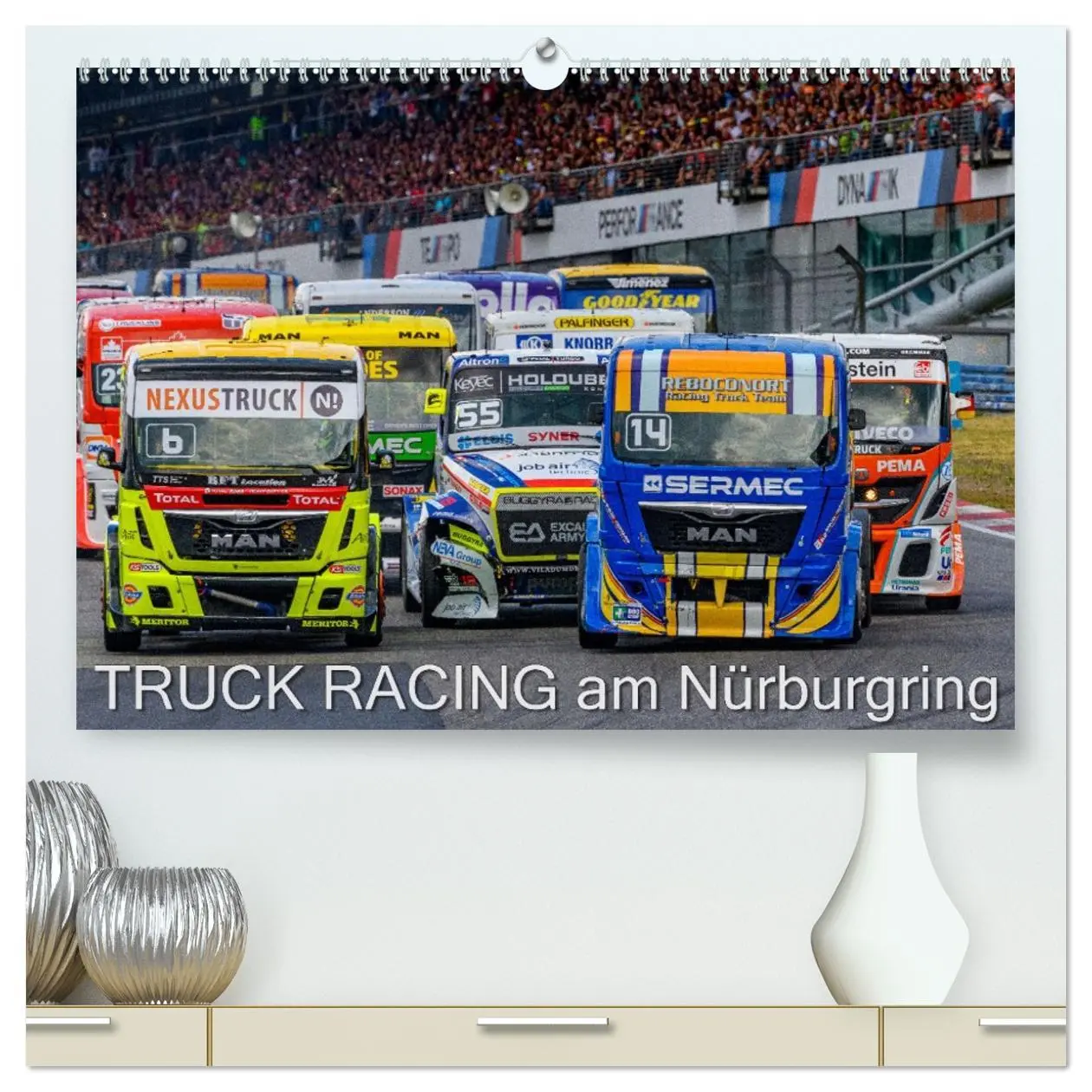 Cover: 9783457732120 | Truck Racing am Nürburgring (hochwertiger Premium Wandkalender 2026...