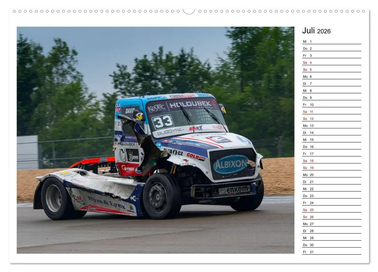 Bild: 9783457732120 | Truck Racing am Nürburgring (hochwertiger Premium Wandkalender 2026...