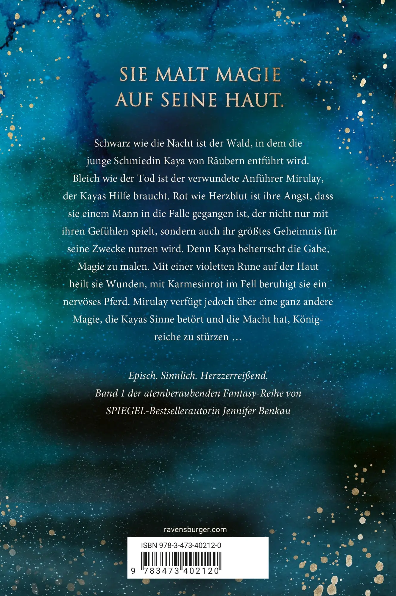 Rückseite: 9783473402120 | The Lost Crown, Band 1: Wer die Nacht malt (Epische Romantasy von...