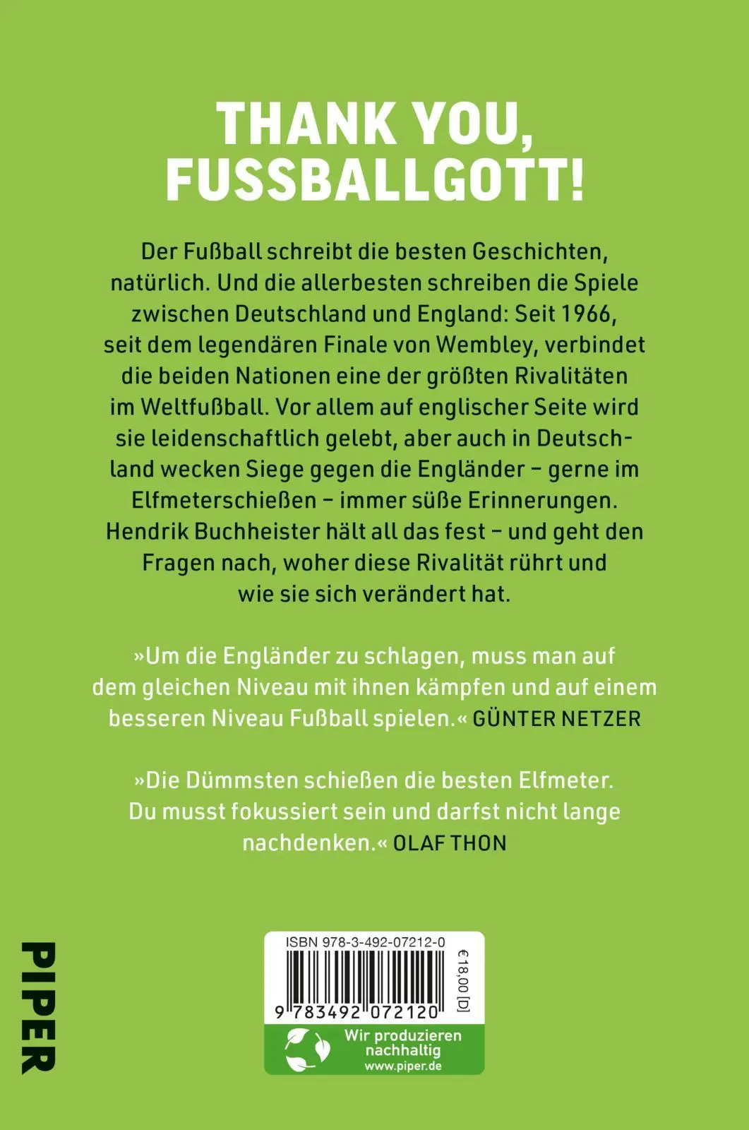 Rückseite: 9783492072120 | We call it a Klassiker | Hendrik Buchheister | Taschenbuch | 272 S.