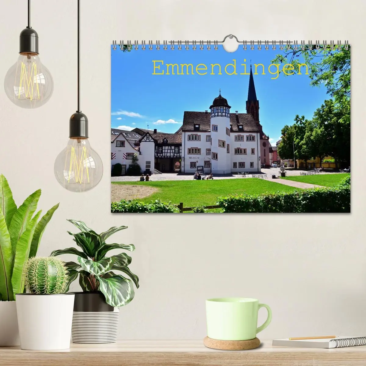 Bild: 9783516062120 | Emmendingen (Wandkalender 2026 DIN A4 quer), CALVENDO Monatskalender