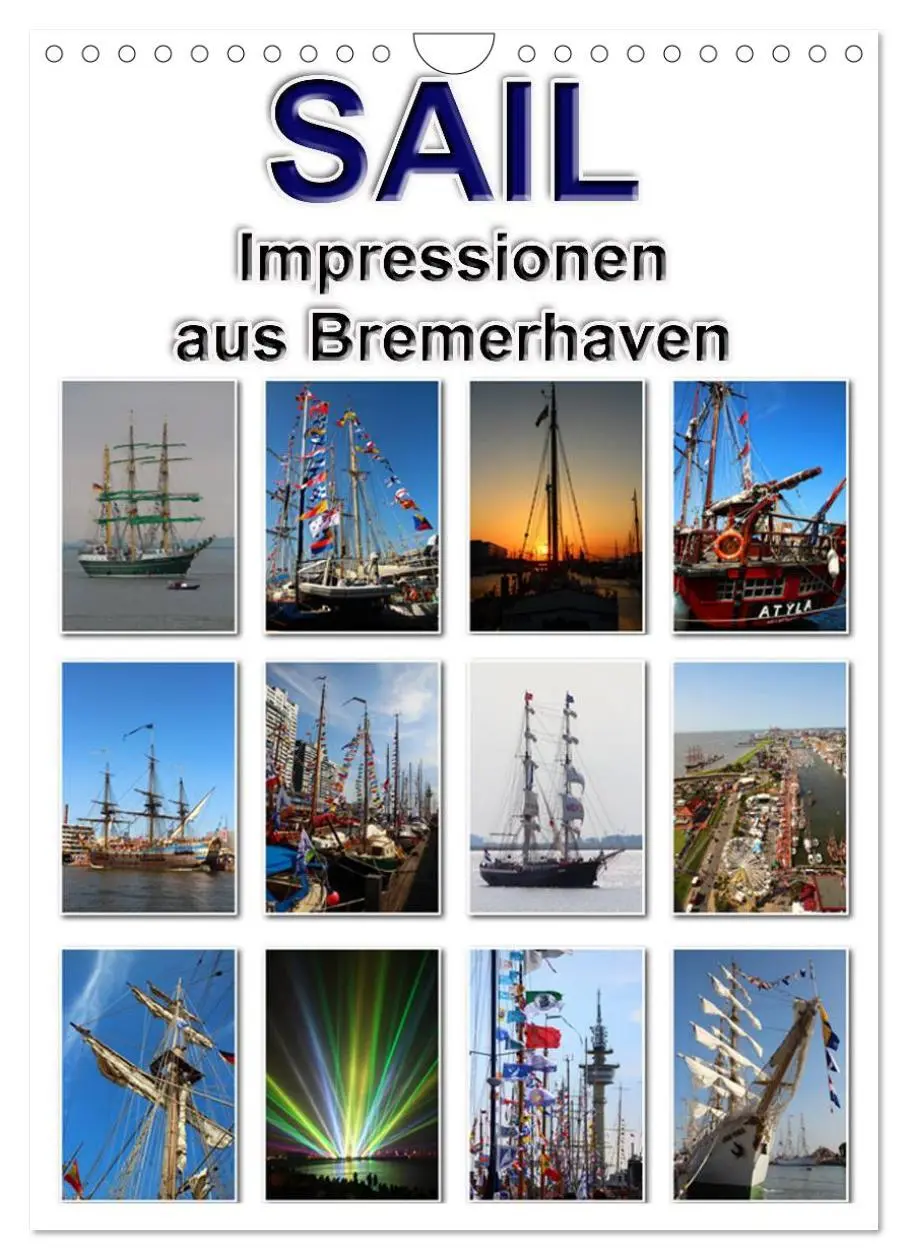 Cover: 9783516442120 | Sail - Impressionen aus Bremerhaven (Wandkalender 2026 DIN A4...
