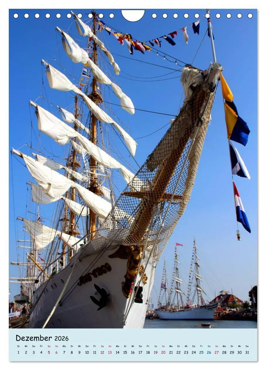 Bild: 9783516442120 | Sail - Impressionen aus Bremerhaven (Wandkalender 2026 DIN A4...