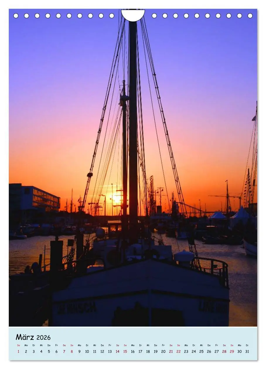 Bild: 9783516442120 | Sail - Impressionen aus Bremerhaven (Wandkalender 2026 DIN A4...