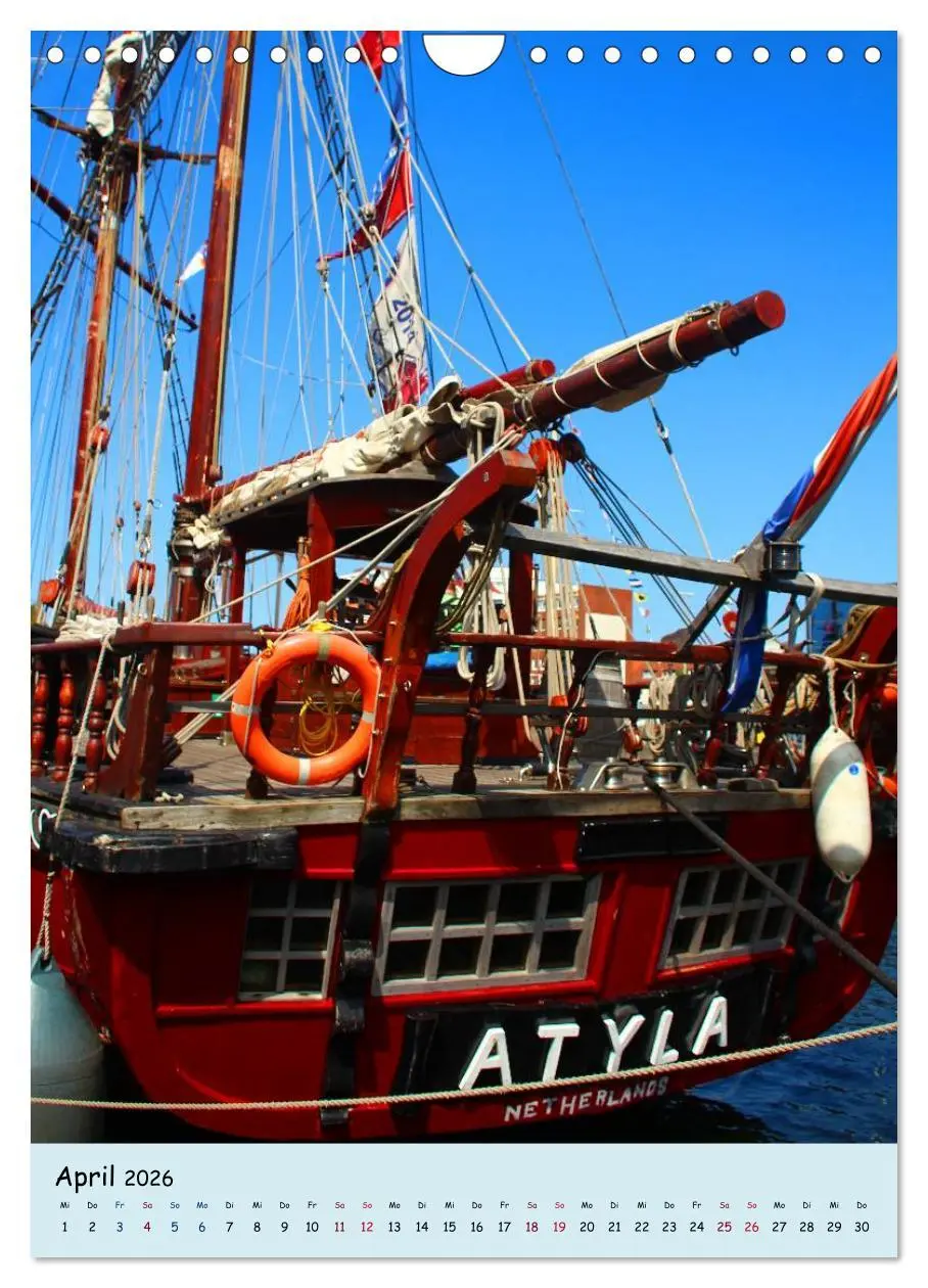 Bild: 9783516442120 | Sail - Impressionen aus Bremerhaven (Wandkalender 2026 DIN A4...