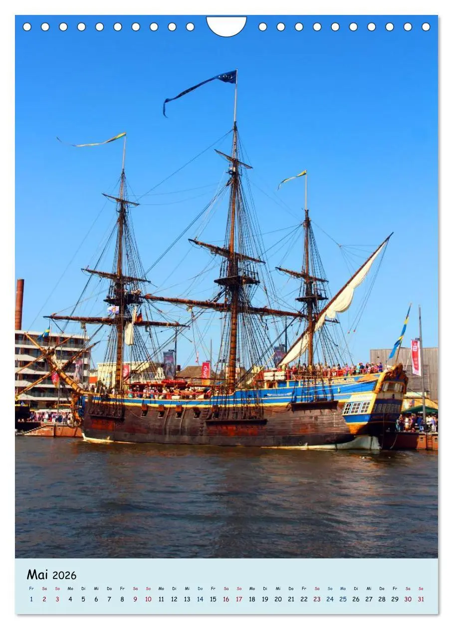 Bild: 9783516442120 | Sail - Impressionen aus Bremerhaven (Wandkalender 2026 DIN A4...