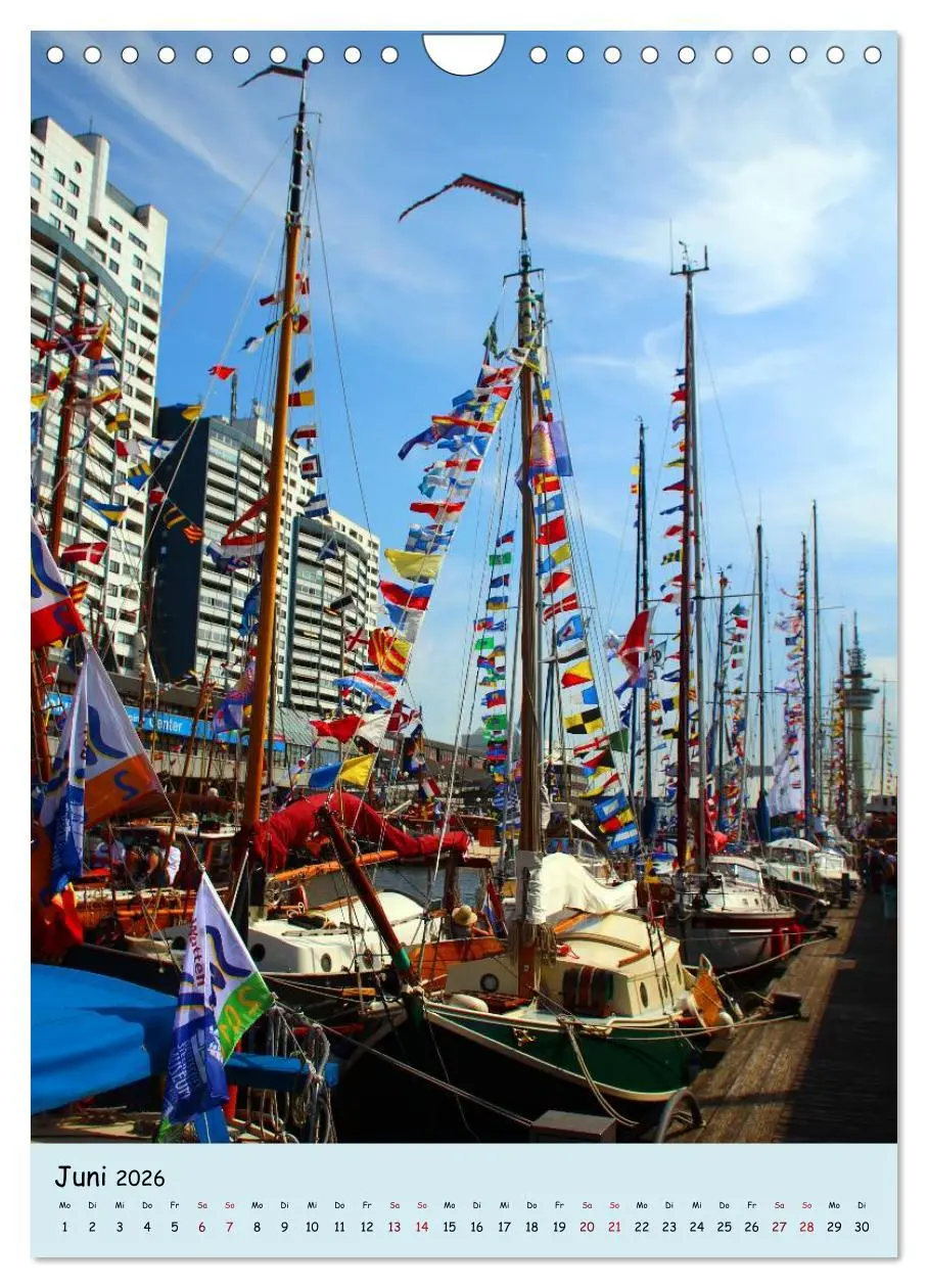 Bild: 9783516442120 | Sail - Impressionen aus Bremerhaven (Wandkalender 2026 DIN A4...