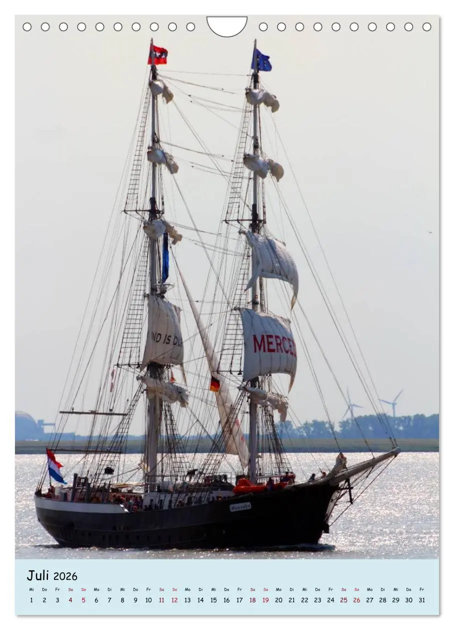 Bild: 9783516442120 | Sail - Impressionen aus Bremerhaven (Wandkalender 2026 DIN A4...