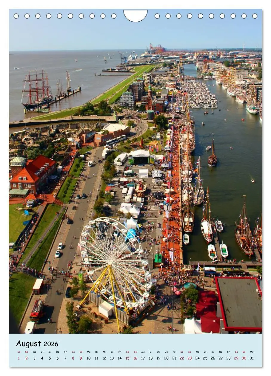 Bild: 9783516442120 | Sail - Impressionen aus Bremerhaven (Wandkalender 2026 DIN A4...