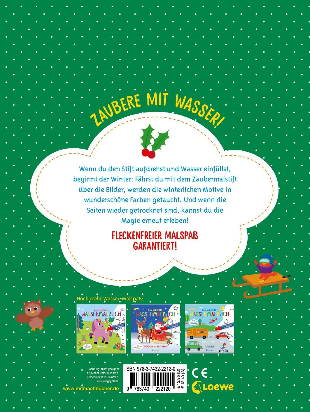 Bild: 9783743222120 | Das magische Wassermalbuch - Winter | Svenja Pidde | Taschenbuch