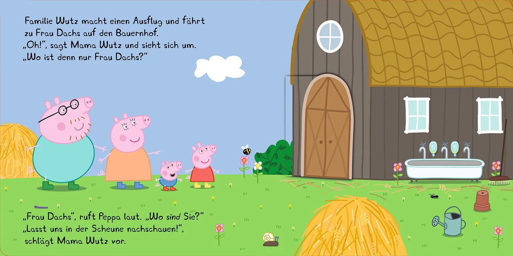 Bild: 9783833242120 | Peppa Pig: Peppa auf dem Bauernhof | Mein tierisches Klappenbuch