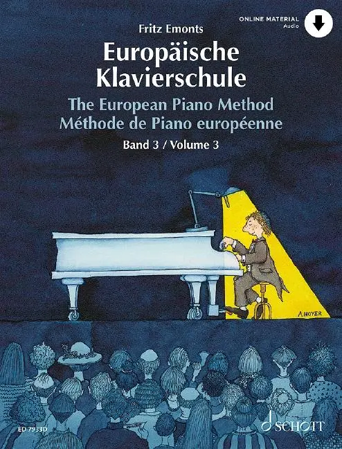 Cover: 9790001212120 | Europäische Klavierschule Band 3 | Fritz Emonts | Broschüre | Deutsch