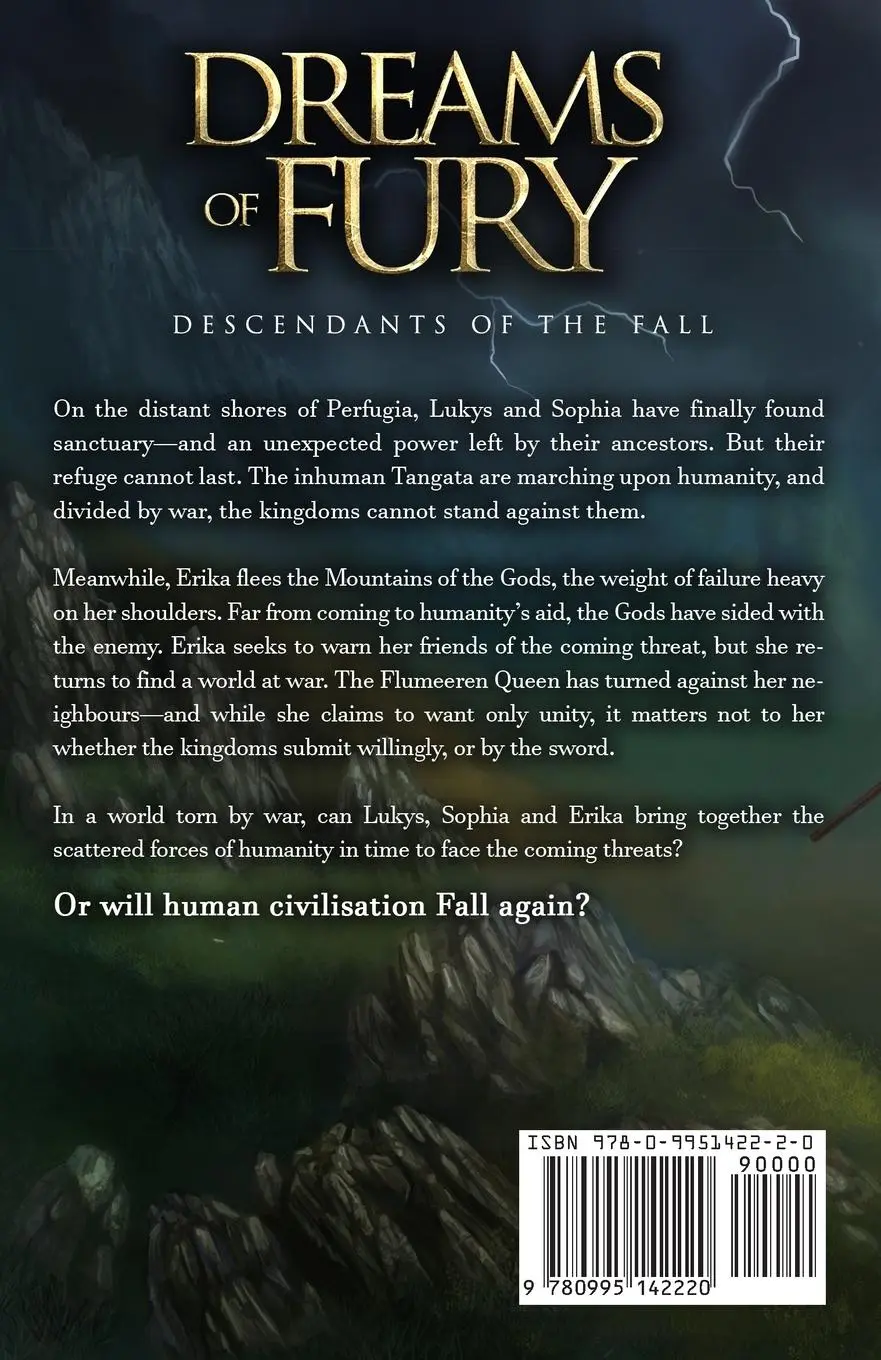 Rückseite: 9780995142220 | Dreams of Fury | Aaron Hodges | Taschenbuch | Englisch | 2021