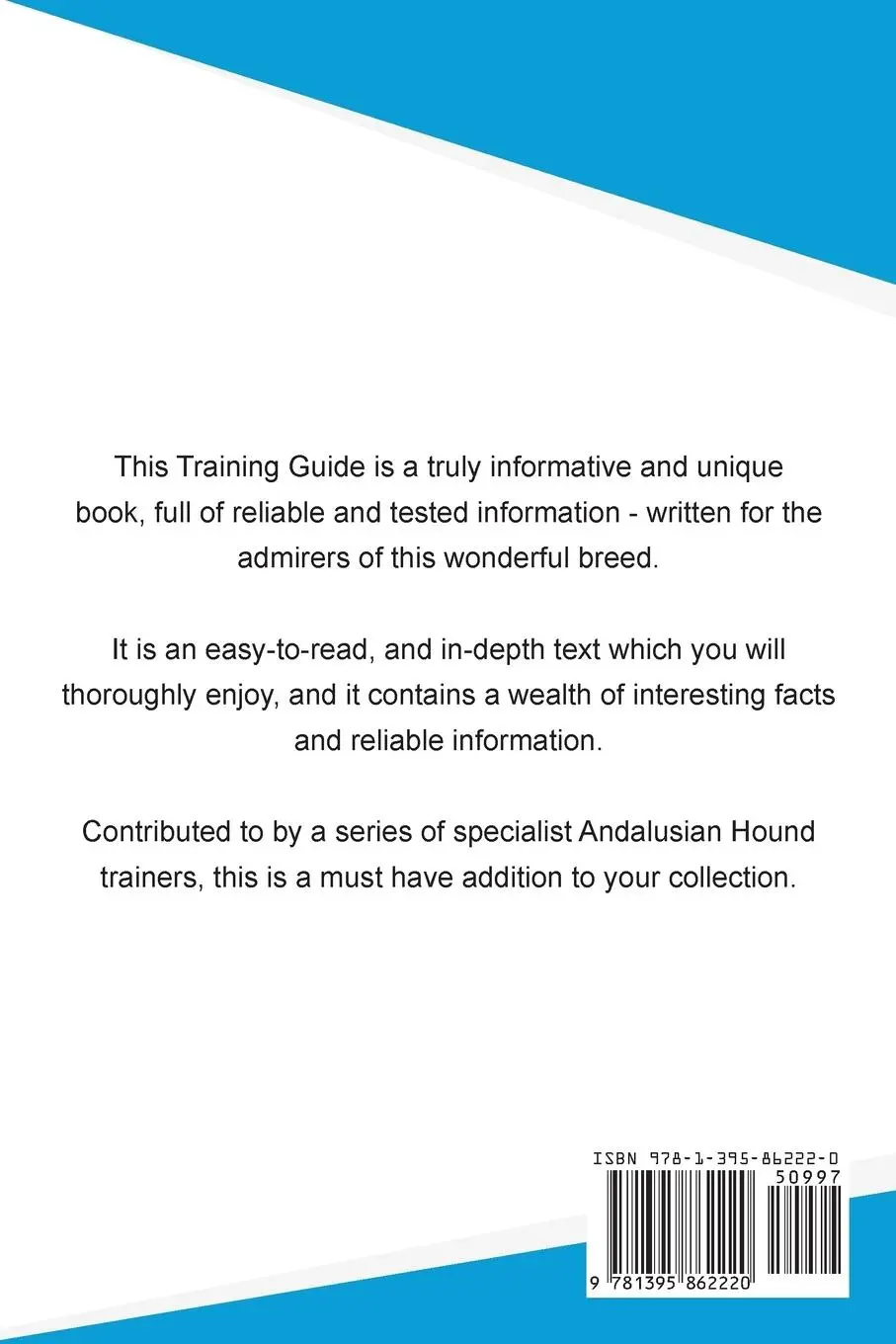 Rückseite: 9781395862220 | Andalusian Hound (Podenco Andaluz) Training Guide Andalusian Hound...