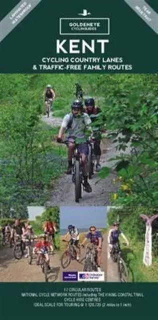 Cover: 9781859652220 | Kent: Cycling Country Lanes &amp; Traffic Free Family Routes | Englisch